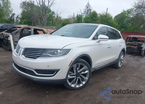 2017 Lincoln Mkx Reserve from USA, damaged, VIN 2LMPJ8LR5HBL14872